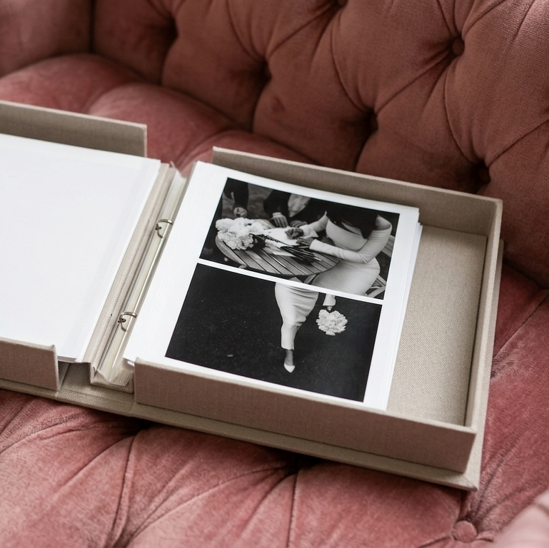 Linen Photo Album
